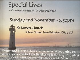 Special Lives:- Commemoration of the Departed